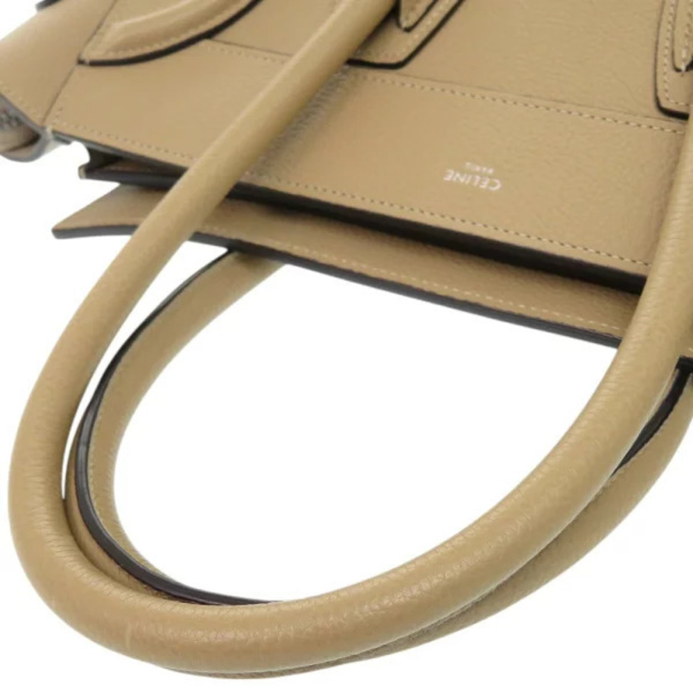 Celine Luggage Shopper Leather Beige Handbag - Picture 6 of 6